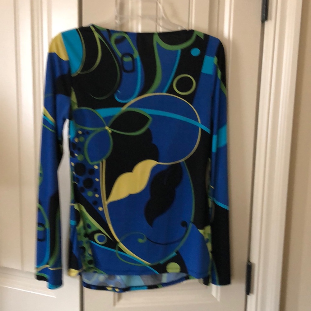 Bisou Dress Blouse Size Medium - Picture 2 of 3